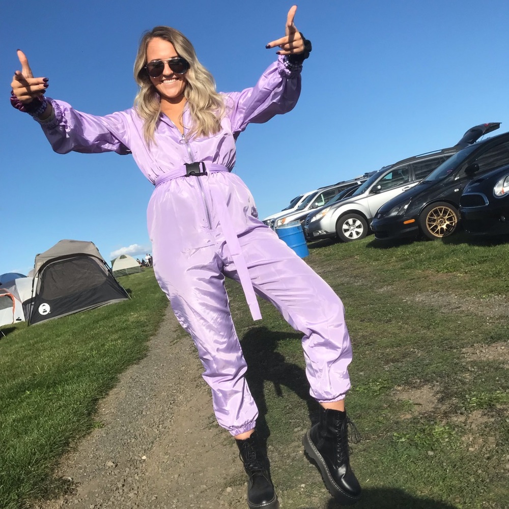 Small Purple Space Suit